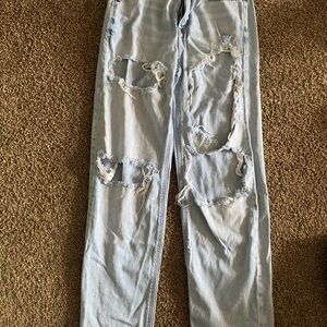 American Eagle Outfitters Light Blue Denim